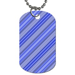 Lines Dog Tag (one Sided) by Siebenhuehner