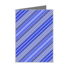 Lines Mini Greeting Card by Siebenhuehner