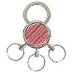 Lines 3-Ring Key Chain Front