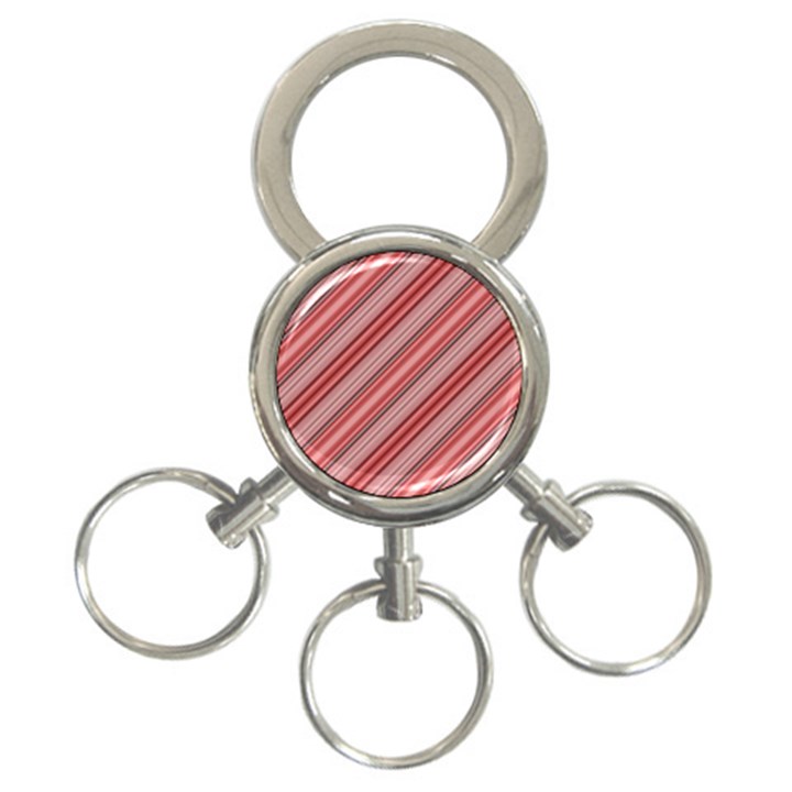 Lines 3-Ring Key Chain