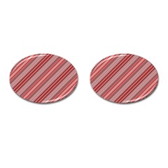 Lines Cufflinks (oval) by Siebenhuehner