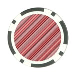 Lines Poker Chip (10 Pack) Front