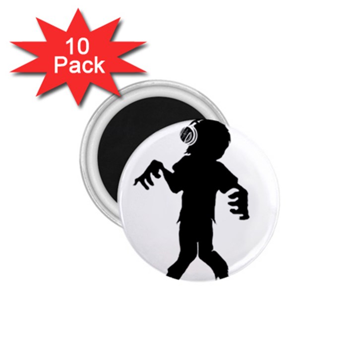 Zombie boogie 1.75  Button Magnet (10 pack)