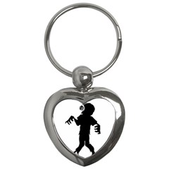 Zombie Boogie Key Chain (heart)