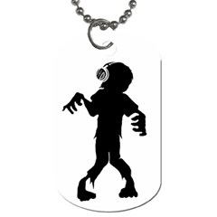 Zombie Boogie Dog Tag (one Sided)