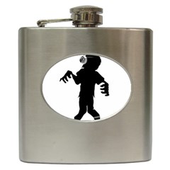 Zombie Boogie Hip Flask