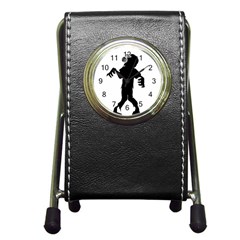 Zombie Boogie Stationery Holder Clock