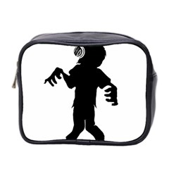 Zombie Boogie Mini Travel Toiletry Bag (two Sides)