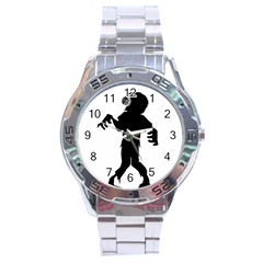 Zombie Boogie Stainless Steel Watch