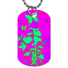 Butterfly Dog Tag (One Sided)