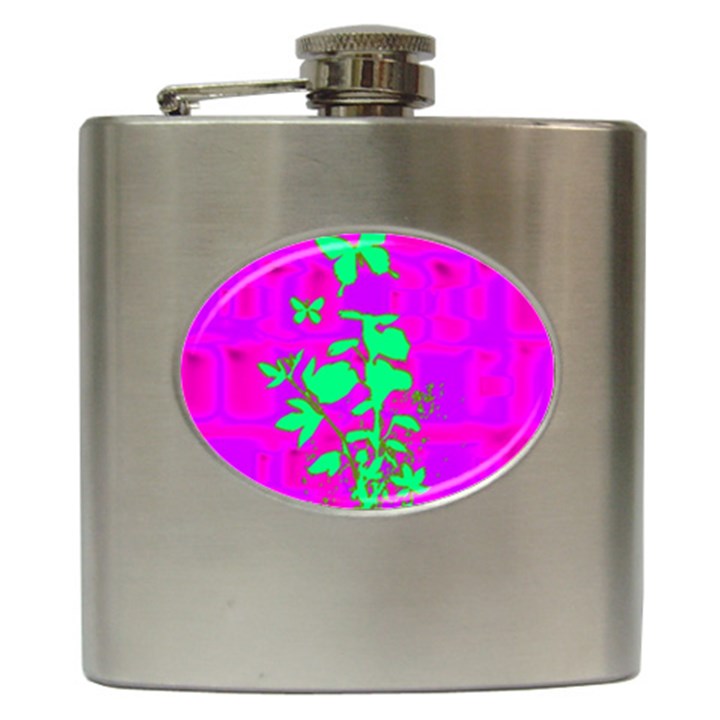 Butterfly Hip Flask