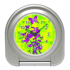 Butterfly Green Desk Alarm Clock