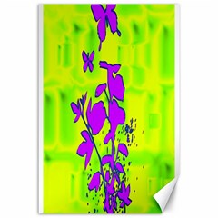 Butterfly Green Canvas 24  X 36  (unframed)