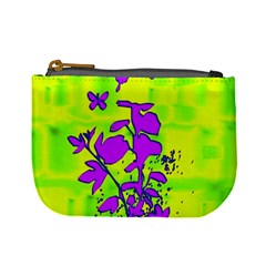 Butterfly Green Coin Change Purse