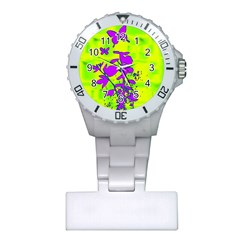 Butterfly Green Nurses Watch