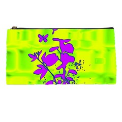 Butterfly Green Pencil Case