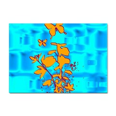 Butterfly Blue A4 Sticker 10 Pack by uniquedesignsbycassie