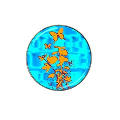 Butterfly Blue Golf Ball Marker 10 Pack (for Hat Clip)