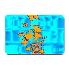 Butterfly Blue Small Door Mat