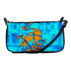 Butterfly Blue Evening Bag