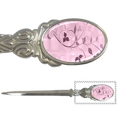 Floral Purple Letter Opener