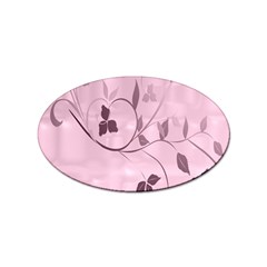 Floral Purple Sticker 100 Pack (oval) by uniquedesignsbycassie