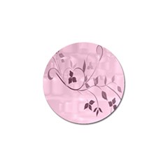 Floral Purple Golf Ball Marker 4 Pack