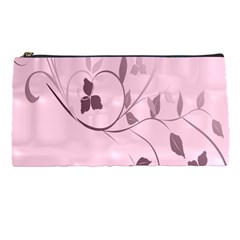 Floral Purple Pencil Case