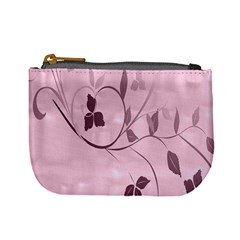 Floral Purple Coin Change Purse