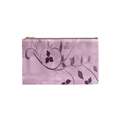 Floral Purple Cosmetic Bag (small)