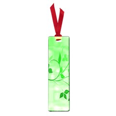 Floral Green Small Bookmark