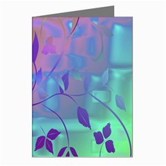 Floral Multicolor Greeting Card (8 Pack) by uniquedesignsbycassie