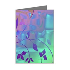 Floral Multicolor Mini Greeting Card