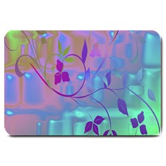 Floral Multicolor Large Door Mat