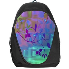 Floral Multicolor Backpack Bag