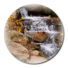 Waterfall 8  Mouse Pad (round)