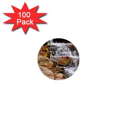 Waterfall 1  Mini Button (100 Pack)