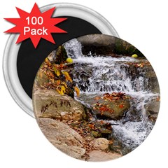 Waterfall 3  Button Magnet (100 Pack) by uniquedesignsbycassie