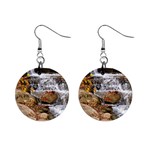 Waterfall Mini Button Earrings Front