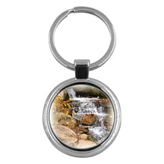 Waterfall Key Chain (round) by uniquedesignsbycassie