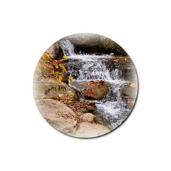 Waterfall Drink Coaster (round) by uniquedesignsbycassie