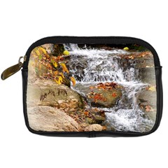 Waterfall Digital Camera Leather Case by uniquedesignsbycassie