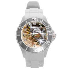 Waterfall Plastic Sport Watch (large) by uniquedesignsbycassie