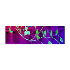 Floral Colorful Bumper Sticker by uniquedesignsbycassie