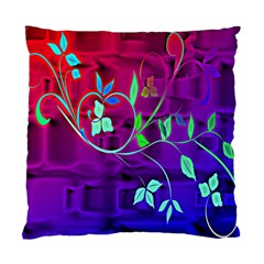 Floral Colorful Cushion Case (two Sided) 