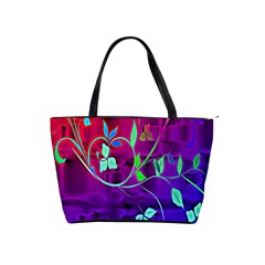 Floral Colorful Large Shoulder Bag