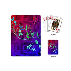 Floral Colorful Playing Cards (mini)