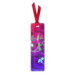 Floral Colorful Small Bookmark