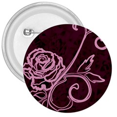 Rose 3  Button