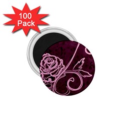 Rose 1 75  Button Magnet (100 Pack)